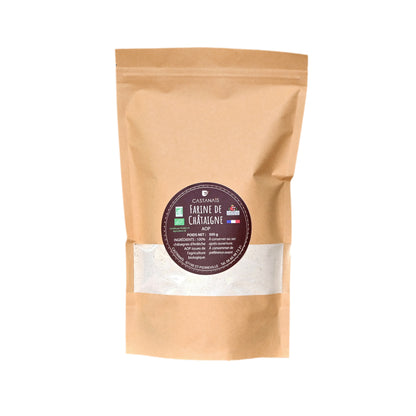Farine de Châtaigne d'Ardèche AOP BIO - 500g